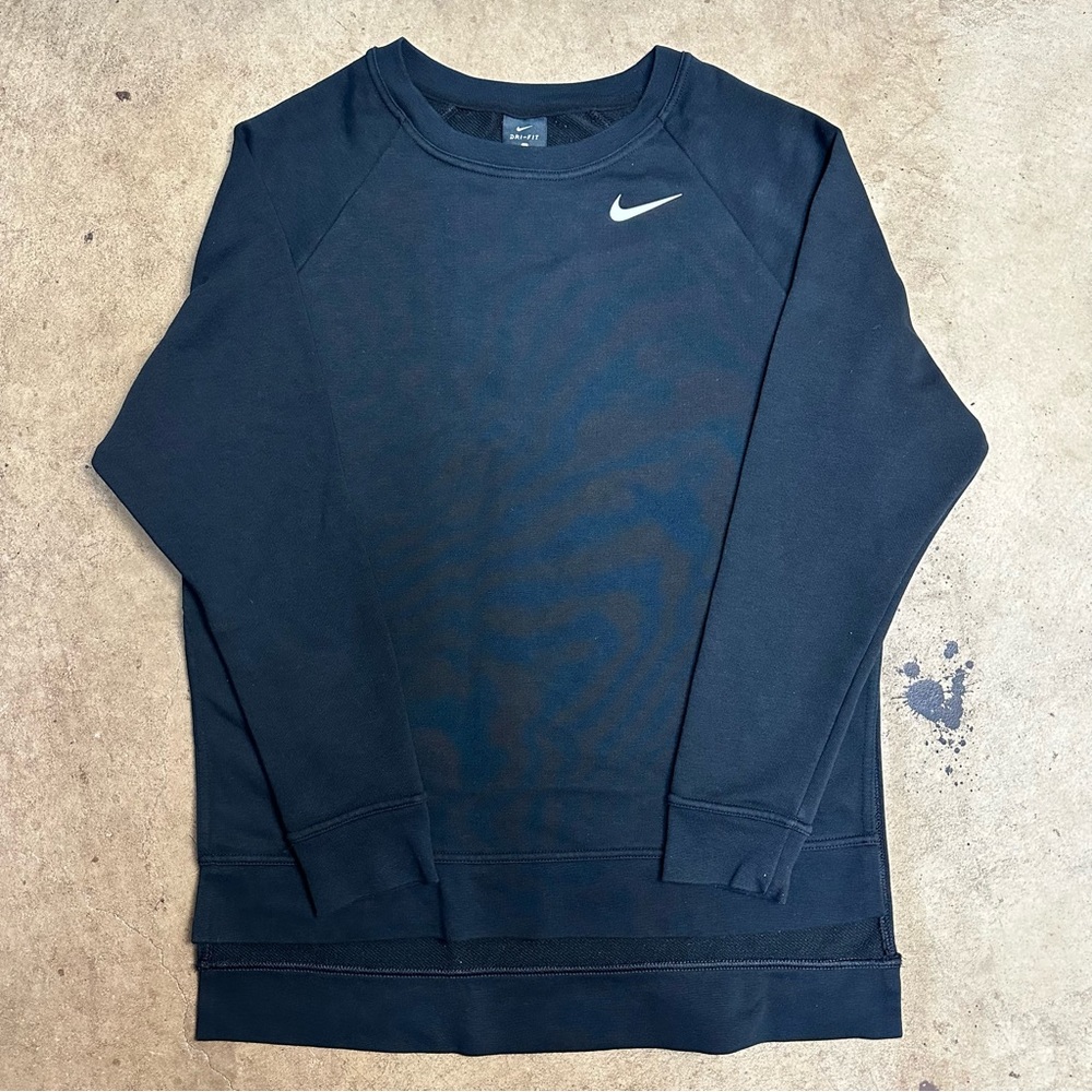 Nike Sportswear Black Longsleeve Sweater Women’s Sz XS Preowned